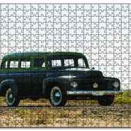 Cakapuzzle Klasik Otomobil Göseli Ahşap 500 Parça Puzzle