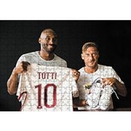 Cakapuzzle Kobe Bryant ve Totti 120 Parça Ahşap Puzzle