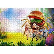 Cakapuzzle Köfte Yağmuru 2 Animasyon Filmi Görseli Mdf 500 Parça Puzzle