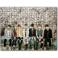 Cakapuzzle Kore Pop Grubu Bts Mdf 1000 Parça Puzzle