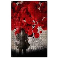 Cakapuzzle Korkunç Palyaço Baskılı Görsel 120 Parça Puzzle