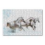 Cakapuzzle Koşan Beyaz Üç Beyaz Atlar 120 Parça Puzzle