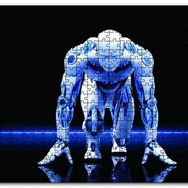 Cakapuzzle Koşucu Robot Mdf 120 Parça Puzzle