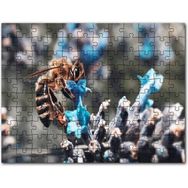 Cakapuzzle Koyu Orman ve Sevimli Dev Kedicik 500 Parça Puzzle