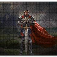 Cakapuzzle Kral Arthur Sanat Eseri Görseli Mdf 1000 Parça Puzzle