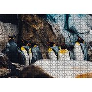 Cakapuzzle Kral Penguenleri Mdf 1000 Parça Puzzle