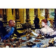 Cakapuzzle Kral ve Ben Yul Brynner Altın Kadehler Mdf 120 Parça Puzzle