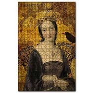 Cakapuzzle Kraliçe ve Karakarga Görseli 120 Parça Puzzle