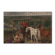 Cakapuzzle Kraliyet At Eğitmeni Yağlıboya 255 Parça Puzzle