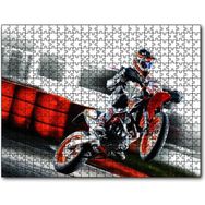 Cakapuzzle Kros Motor Yarışı Ahşap 500 Parça Puzzle