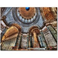 Cakapuzzle Küba'da Tarihi Yapı İçeriden Görünüm 255 Parça Puzzle