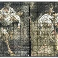 Cakapuzzle Kucakta Uyuyan Çocuklar Mdf 255 Parça Puzzle