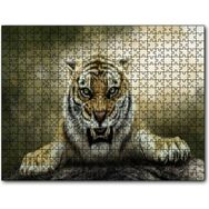 Cakapuzzle Kükreyen Kaplan Artwork Mdf 1000 Parça Puzzle