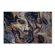 Cakapuzzle Kum Püskürtme Sanatı Yüz Portre 120 Parça Puzzle