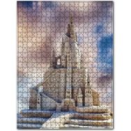 Cakapuzzle Kumdan Kale ve Bulutlu Gökyüzü Ahşap 255 Parça Puzzle