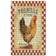 Cakapuzzle Kümes Hayvanlarından Tavuk Görseli Ahşap 1000 Parça Puzzle