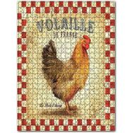 Cakapuzzle Kümes Hayvanlarından Tavuk Görseli Ahşap 255 Parça Puzzle