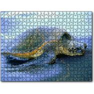Cakapuzzle Kumsala Çıkan Caretta Caretta Mdf 1000 Parça Puzzle