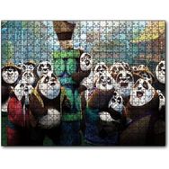 Cakapuzzle Kung Fu Panda Ailesi Mdf 120 Parça Puzzle