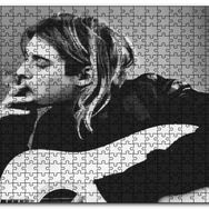 Cakapuzzle Kurt Cobain Gitar Mdf 120 Parça Puzzle