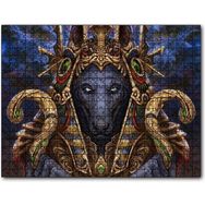 Cakapuzzle Kurt Firavun Dijital Çizim Mdf 1000 Parça Puzzle