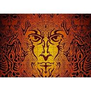 Cakapuzzle Kurtadam Tribal Portre 120 Parça Ahşap Puzzle