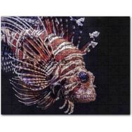 Cakapuzzle Kuşağında Oturan Kız ve Yıldızlar Mdf 500 Parça Puzzle