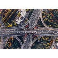 Cakapuzzle Kuşbakışı Otoyollar ve Viyadükler 255 Parça Puzzle