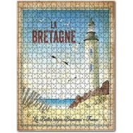 Cakapuzzle La Bretagne Deniz Feneri Afiş Görseli Ahşap 255 Parça Puzzle