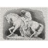 Cakapuzzle Lady Godiva Taş Heykel 120 Parça Ahşap Puzzle