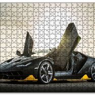 Cakapuzzle Lamborghini Centenario Kapılar Açık Mdf 1000 Parça Puzzle