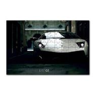 Cakapuzzle Lamborghini GT Flu Arkaplan 120 Parça Ahşap Puzzle