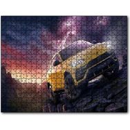 Cakapuzzle Lamborghini Urus Mor Gökler ve Şimşekler Mdf 120 Parça Puzzle
