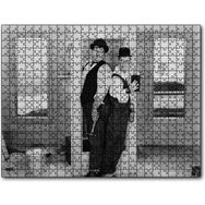 Cakapuzzle Laurel Hardy Tamirci Sahne Mdf 120 Parça Puzzle