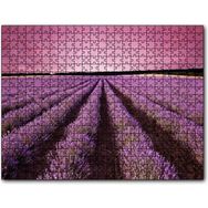 Cakapuzzle Lavanta Tarlaları ve Mor Gökler Mdf 120 Parça Puzzle