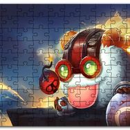 Cakapuzzle League Of Legends Ziggs Mdf 500 Parça Puzzle