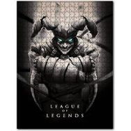 Cakapuzzle League ve Legends Shaco Fan Art Görseli 120 Parça Mdf Puzzle