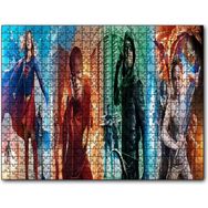 Cakapuzzle Legends Of Tomorrow Supergirl Flash Arrow 255 Parça Ahşap Puzzle