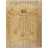 Cakapuzzle Leonardo Da Vinci İnsan Anatomisi Görseli Ahşap 255 Parça Puzzle