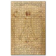 Cakapuzzle Leonardo Da Vinci İnsan Anatomisi Görseli Ahşap 500 Parça Puzzle