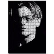Cakapuzzle Leonardo Di Caprio Gözlüklü Portre Karanlık Mdf 120 Parça Puzzle
