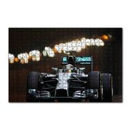 Cakapuzzle Lewis Hamilton Formül 1 2019 Görseli 120 Parça Ahşap Puzzle