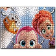 Cakapuzzle Leylek Animasyonundan Üç Karekter Görseli Mdf 1000 Parça Puzzle