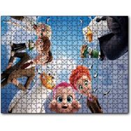 Cakapuzzle Leylekler Animasyon Filmi Karekterleri Mdf 1000 Parça Puzzle