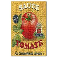 Cakapuzzle Lezetli Domates Domates Sosu Görseli Ahşap 500 Parça Puzzle