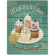 Cakapuzzle Lezzetli Kek Afişi Görseli 120 Parça Puzzle