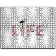 Cakapuzzle Life Words Minimalism Ahşap 500 Parça Puzzle