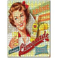 Cakapuzzle Limonata Içen Güzel Kadın Görseli 120 Parça Puzzle