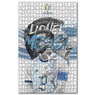 Cakapuzzle Lionel Messi Kupa Amerika 2021 Arjantin Ahşap 255 Parça Puzzle