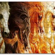 Cakapuzzle Mahşerin Dört Atlısı Mdf 500 Parça Puzzle